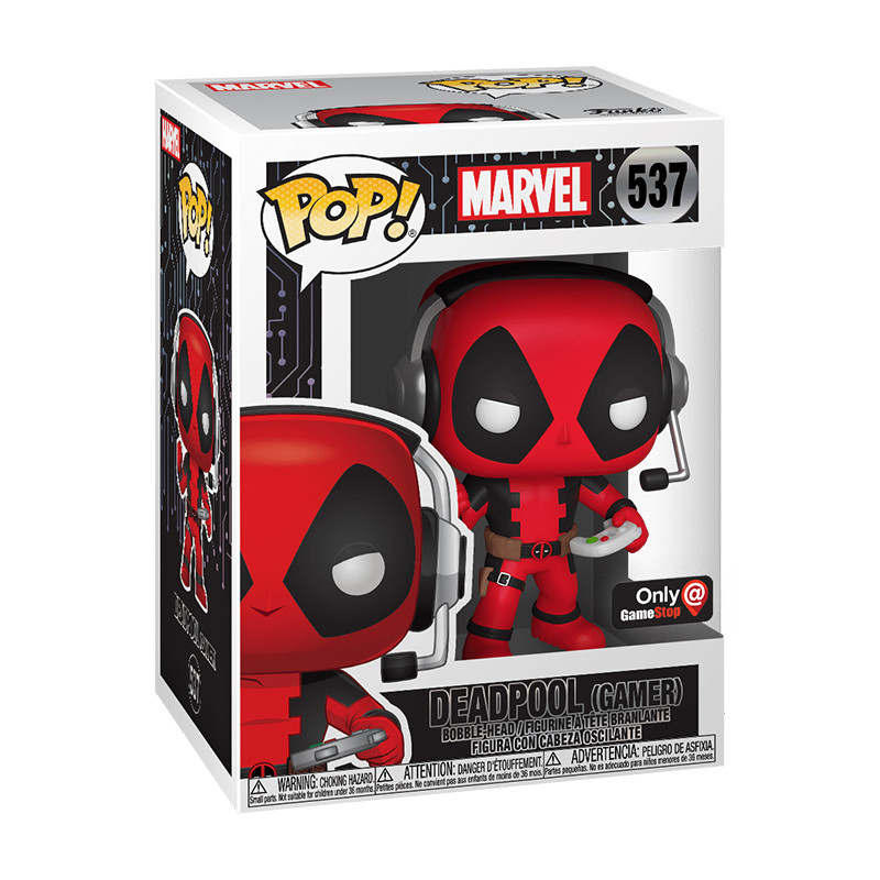 Figurine Pop Deadpool Gamer #537 - Edition Limitée