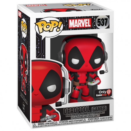 Figurine Pop Deadpool Gamer #537 - Edition Limitée