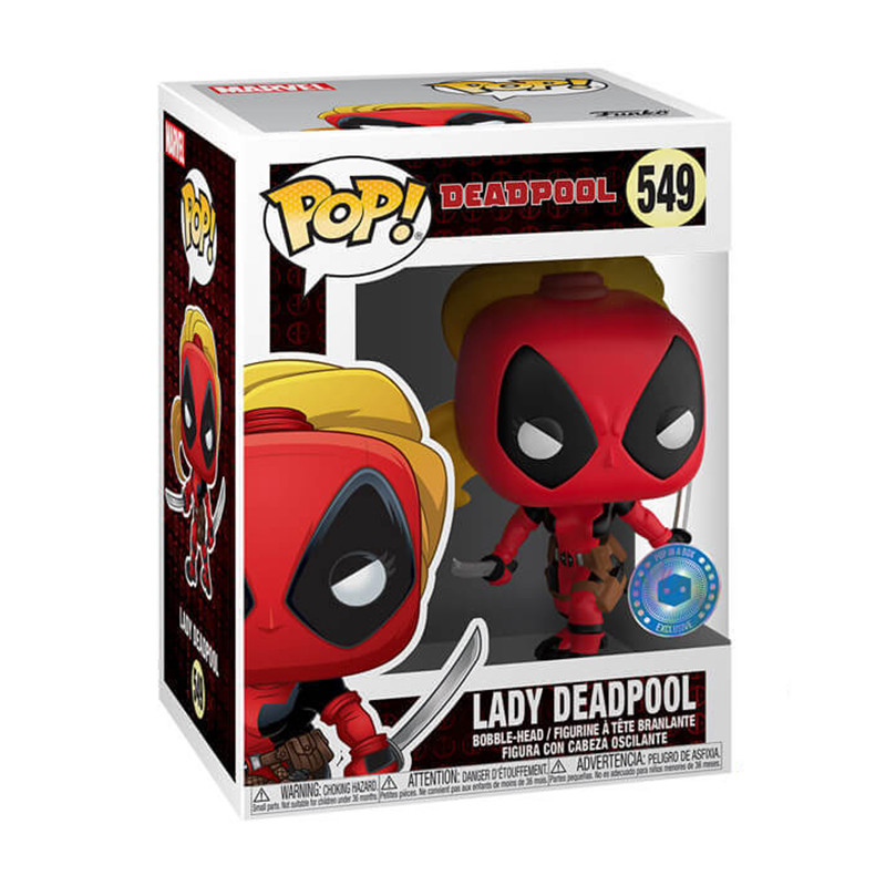 Figurine Pop Lady Deadpool (Deadpool) #549