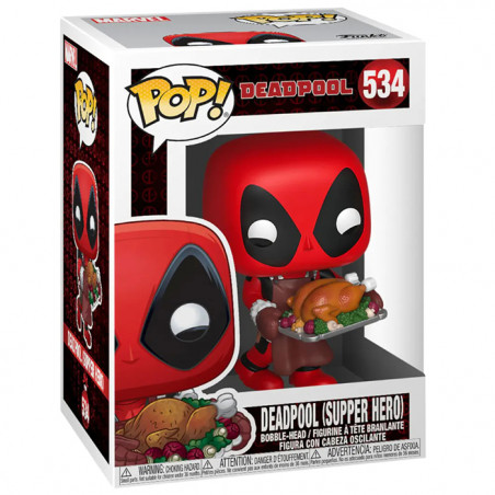 Figurine Pop Deadpool Thanksgiving #534