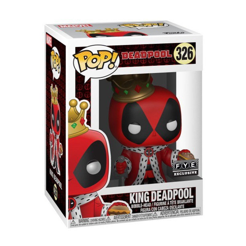 Figurine Pop King Deadpool (Deadpool) #326