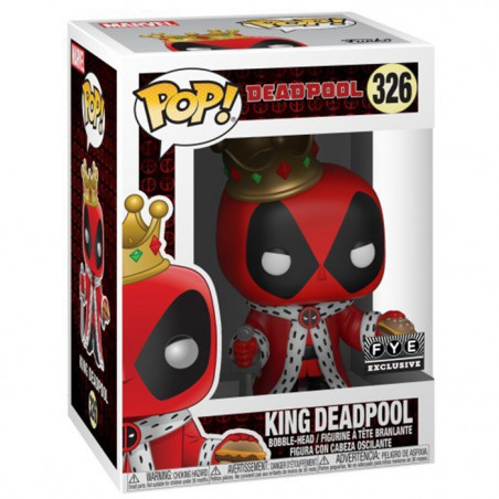 Figurine Pop King Deadpool (Deadpool) #326