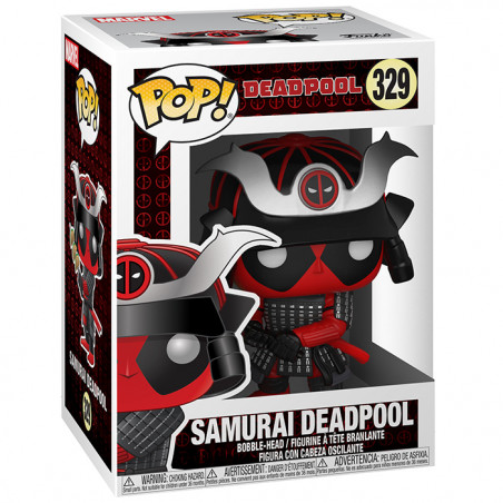 Figurine Pop Samurai Deadpool #329 - Edition Limitée