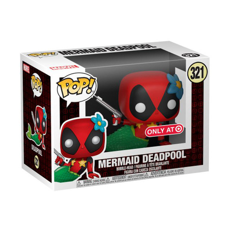 Figurine Pop Deadpool Sirène #321 - Edition Limitée