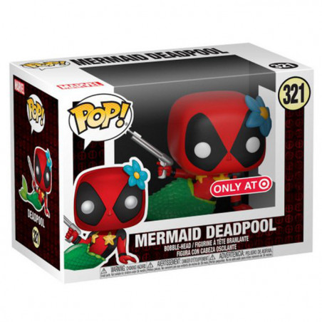 Figurine Pop Deadpool Sirène #321 - Edition Limitée