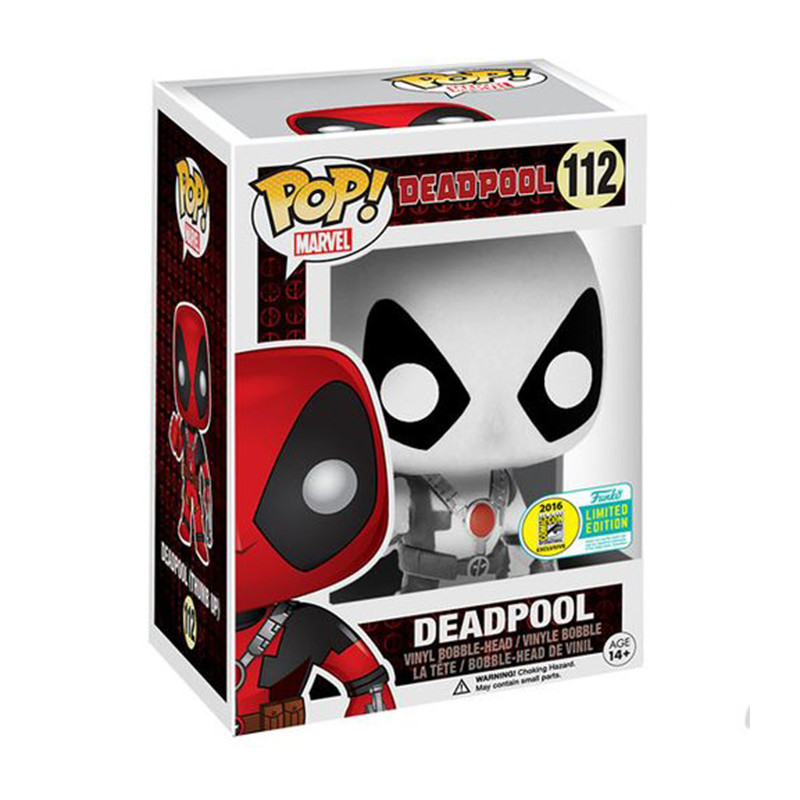 Figurine Pop Deadpool Blanc (SDCC 2016) #112