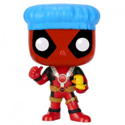 Figurine Pop Deadpool Bonnet de Douche et Canard - #114