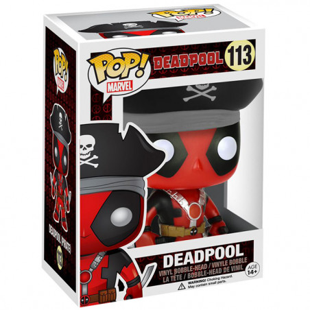 Figurine Pop Deadpool Pirate #113 - Edition Limitée