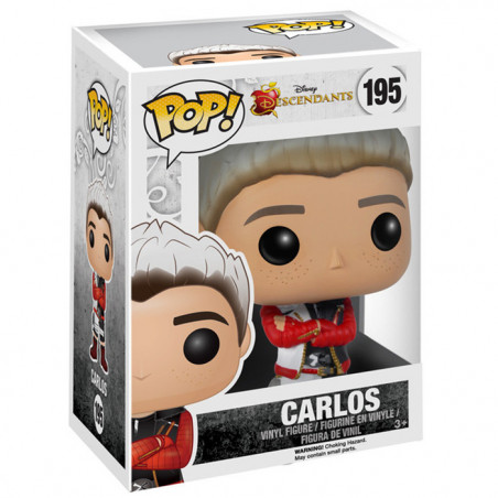 Figurine Pop Carlos (Descendants) #195 - Livraison rapide