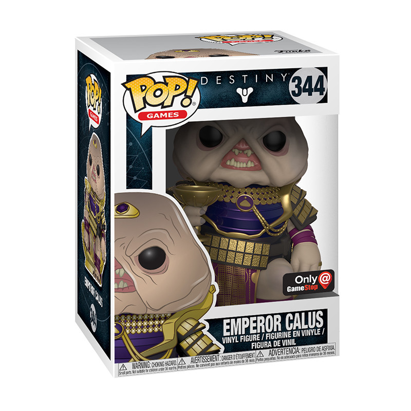 Figurine Pop Emperor Calus (Destiny) #344 - Edition Limitée