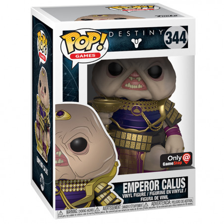 Figurine Pop Emperor Calus (Destiny) #344 - Edition Limitée