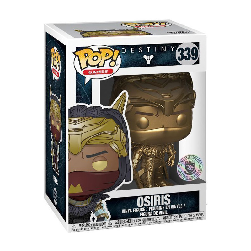 Figurine Pop Osiris Gold (Destiny) #339 - Edition Dorée