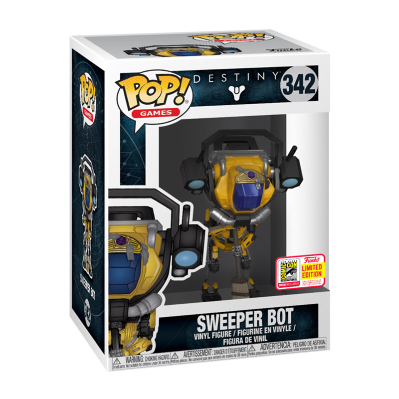 Figurine Pop Sweeper Bot (Destiny) #342 - Edition Limitée