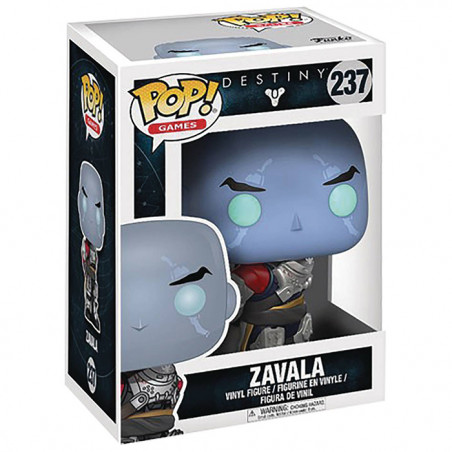 Figurine Pop Zavala (Destiny) #237 - Commander légendaire