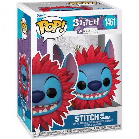 Figurine Pop Stitch en Simba - Lilo & Stitch