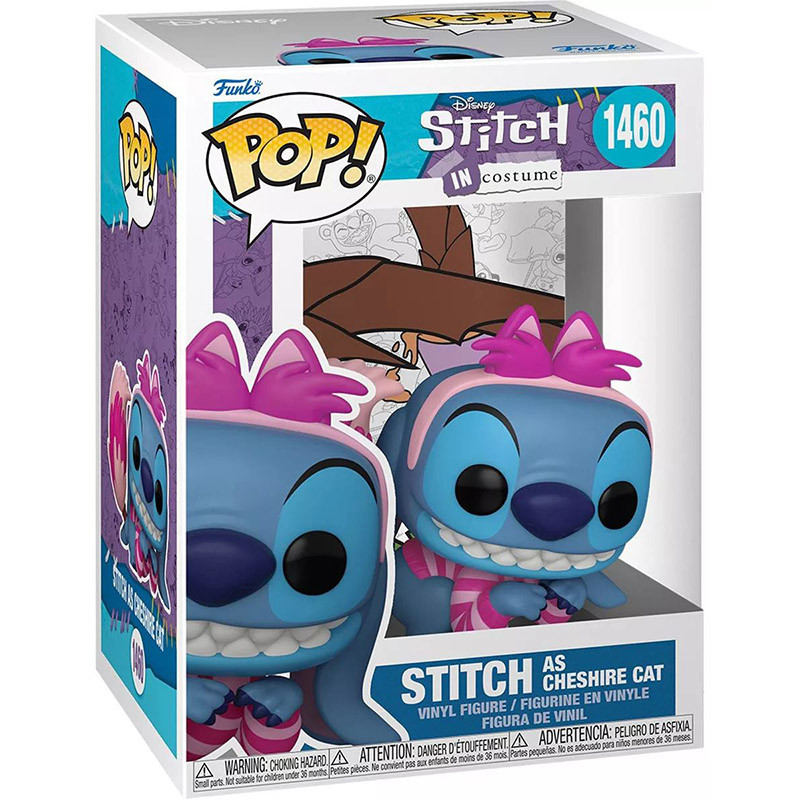 Figurine Pop Stitch en Chat du Cheshire - Funko