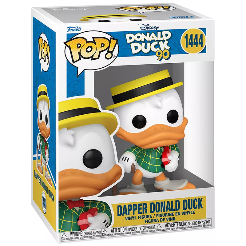 Figurine Pop Dapper Donald Duck (Disney) - Édition Anniversaire 90 ans