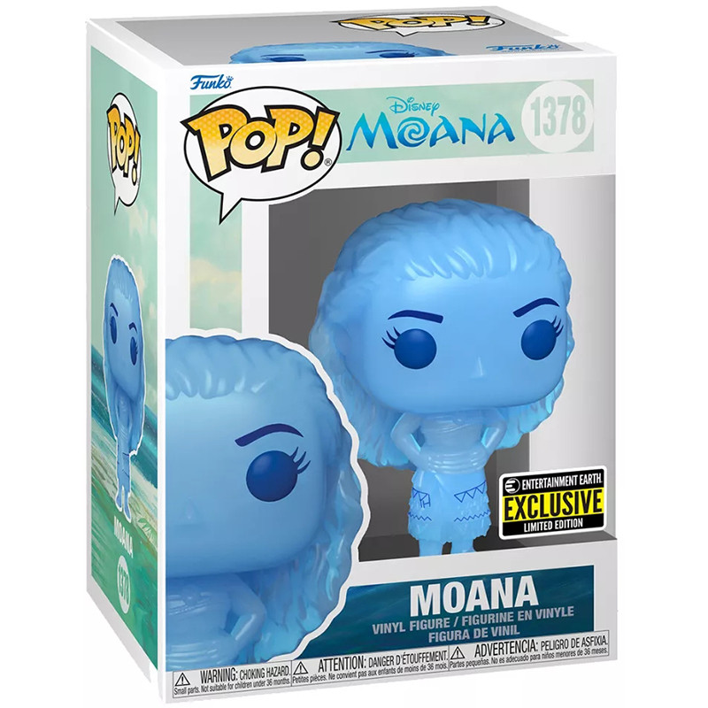 Figurine Pop Moana Translucide #1378 - Edition Limitée