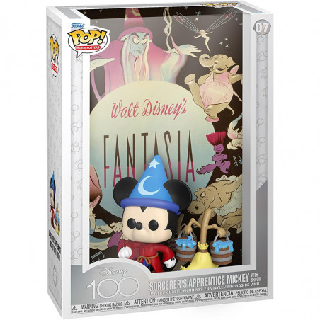 Figurine Pop Mickey Apprenti Sorcier avec Balai (Fantasia) #7