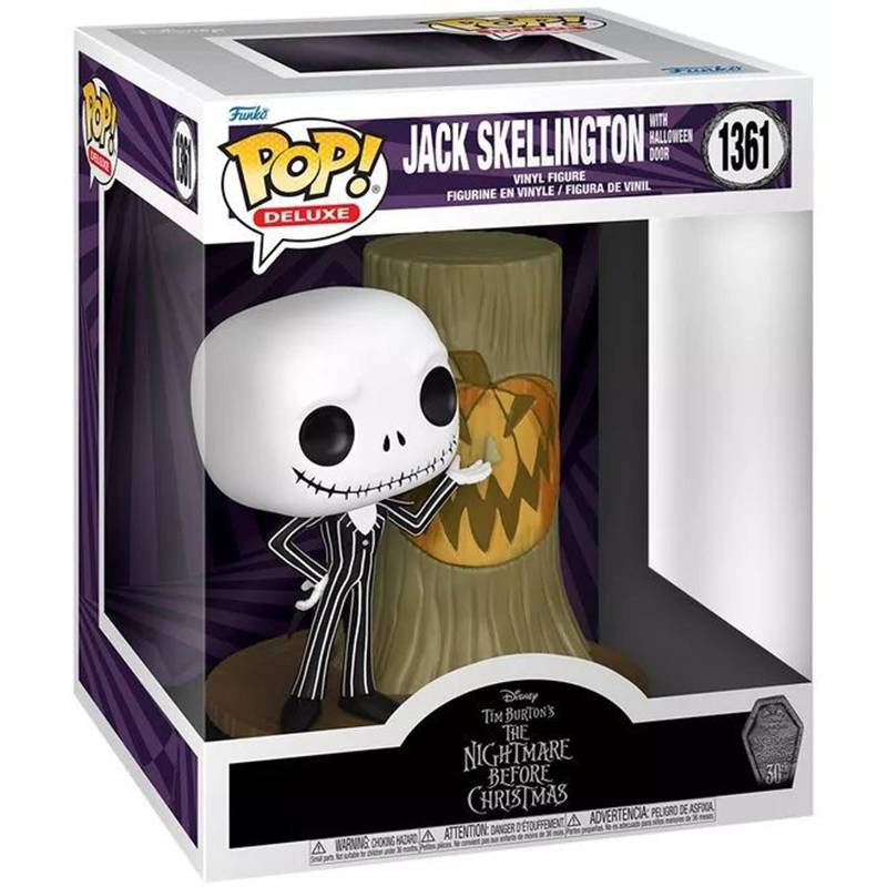 Figurine Pop Jack Skellington Halloween Door - L'Étrange Noël de Monsieur Jack