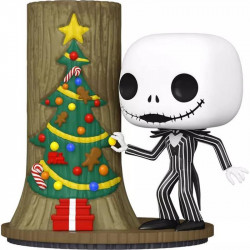 Figurine Pop Jack Skellington with Christmas Door - L'Étrange Noël de Monsieur Jack