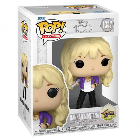 Figurine Pop Hannah Montana #1347 - Edition Anniversaire Disney