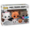 Figurines Pop Les Aristochats: Marie, Toulouse et Berlioz