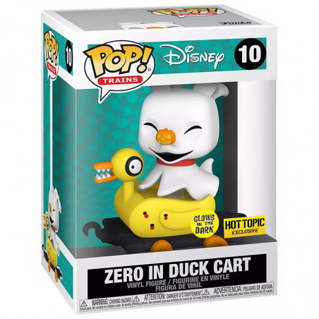 Figurine Pop Zero in Duck Cart (L'Etrange Noël de Monsieur Jack) - Édition Limitée