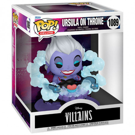 Figurine Pop Ursula Deluxe sur son trône (La Petite Sirène) #1089