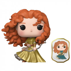 Figurine Pop Merida dorée avec épingle (Rebelle) #324