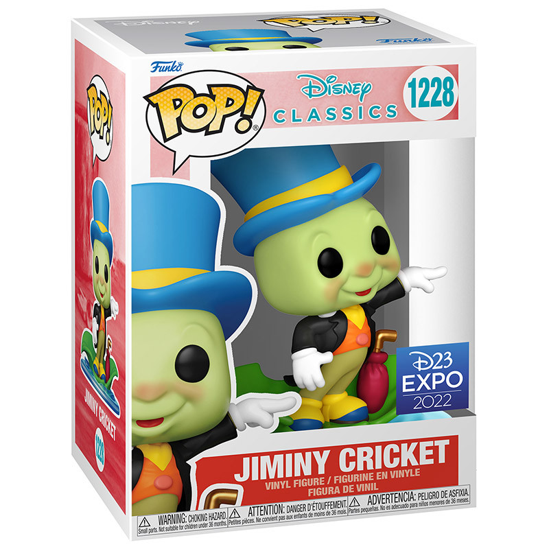 Figurine Pop Jiminy Cricket on Leaf (Pinocchio) #1228