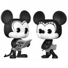 Figurines Pop Mickey et Minnie Plane Crazy (Disney) - Edition Limitée