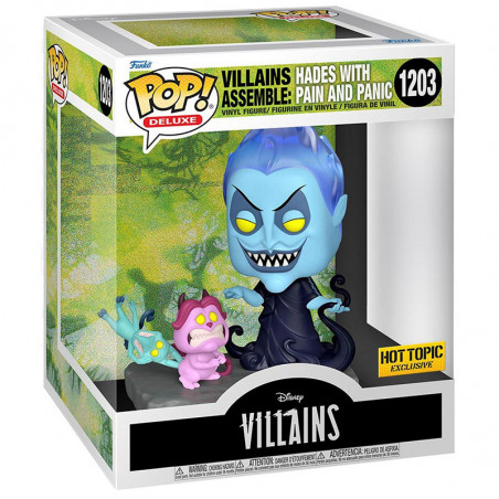 Figurine Pop Hades with Pain & Panic (Hercules) - Edition limitée