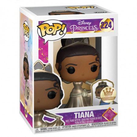 Figurine Pop Tiana Gold avec épingle (La Princesse et la Grenouille) #224