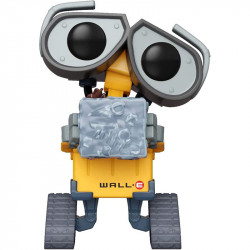 Figurine Pop Wall-E avec cube - Livraison rapide