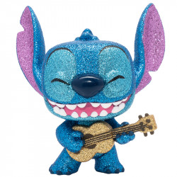 Figurine Pop Stitch avec Ukulélé (Lilo & Stitch) - Édition Diamond