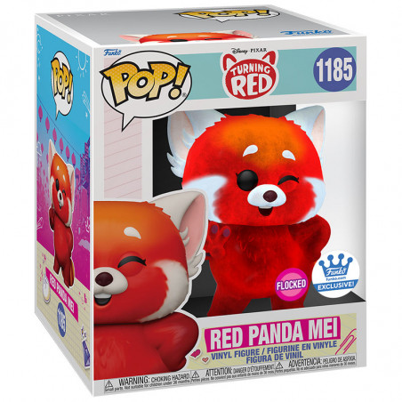 Figurine Pop! Red Panda Mei (Turning Red) flocked - 15cm