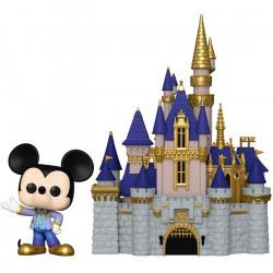 Pop! Disney - Château de Cendrillon et Mickey