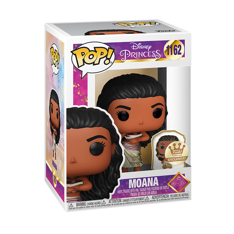 Figurine Pop Moana Ultimate Gold avec Pin - Édition Limitée