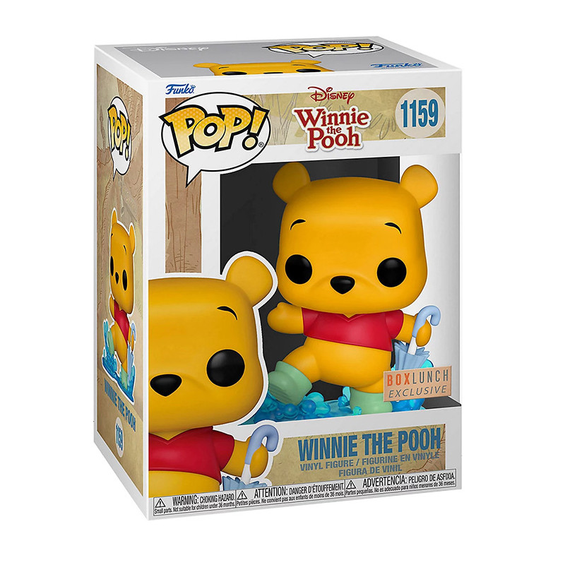 Figurine Pop Winnie l'Ourson sous la pluie - N°1159