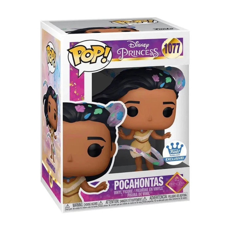 Figurine Pop Pocahontas with leaves #1077 - Livraison rapide