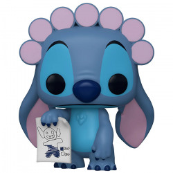 Figurine Pop Stitch in rollers (Lilo & Stitch) #1124