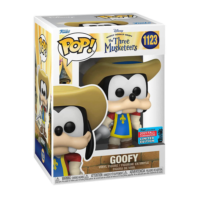 Figurine Pop Goofy Mousquetaire - Disney Les Trois Mousquetaires #1123