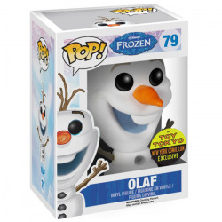 Figurine Pop Olaf Floquée (La Reine des Neiges) - Livraison rapide