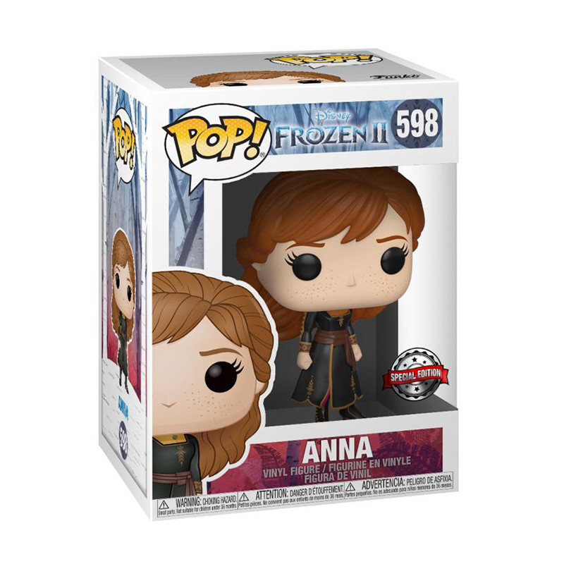 Figurine Pop Anna Robe Noire (Frozen 2) #598