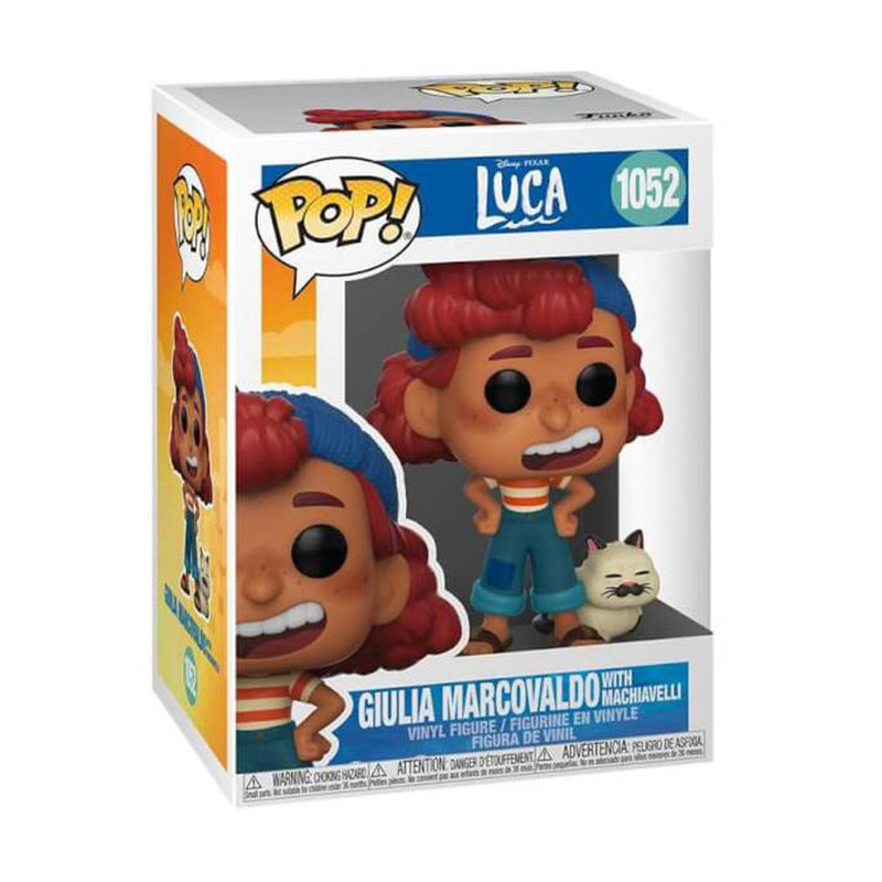 Figurine Pop Giulia Marcovaldo avec Machiavel (Luca) #1052