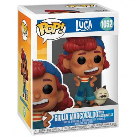 Figurine Pop Giulia Marcovaldo avec Machiavel (Luca) #1052