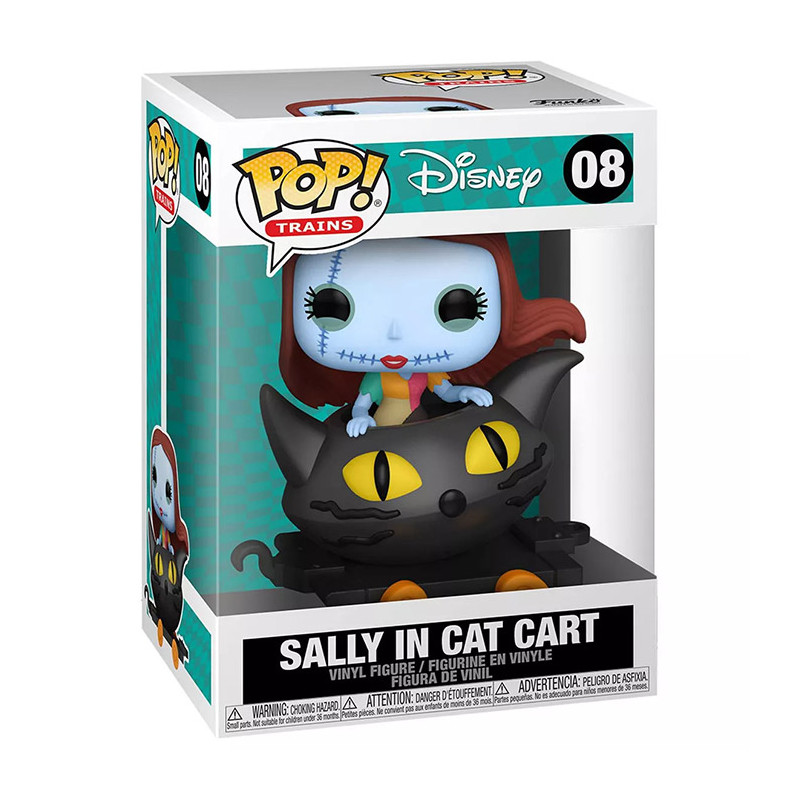 Figurine Pop Sally in Cat Cart (L'Etrange Noël de Monsieur Jack) #08