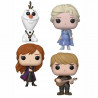 Figurines Pop Olaf, Elsa, Anna et Kristoff (La Reine des Neiges 2)