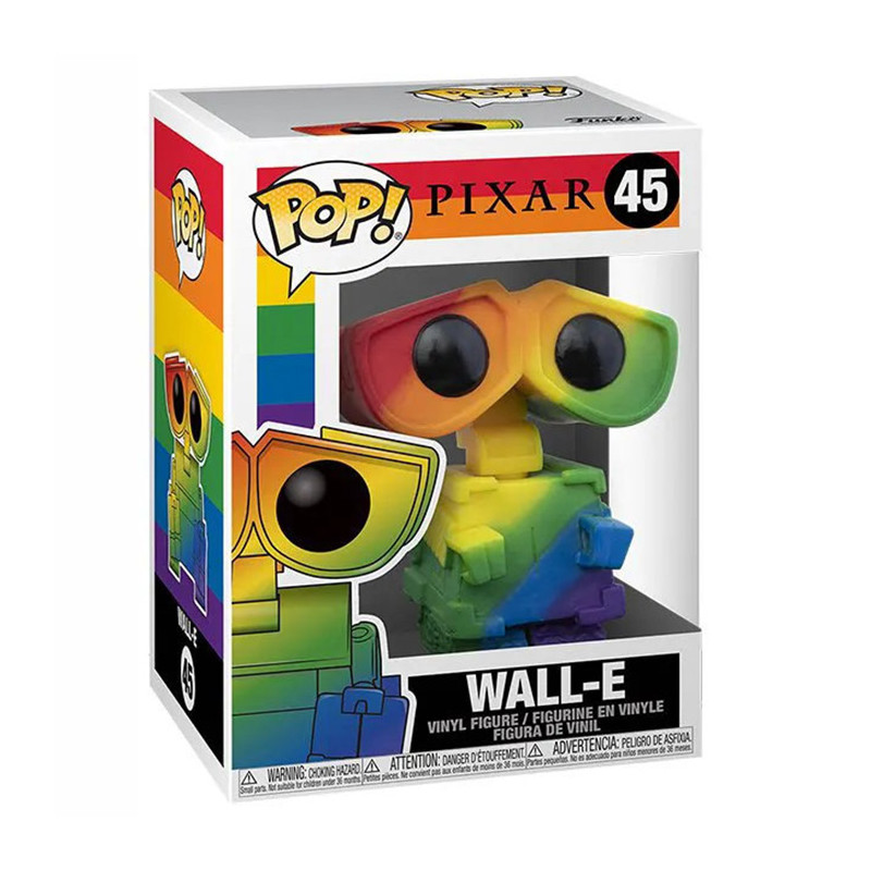 Figurine Pop Wall-E Pride (Disney) #45 - Edition Limitée